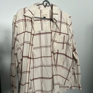 Universal thread plaid shirt